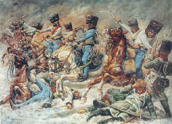 Cie d'élite 5ème Hussards 1807